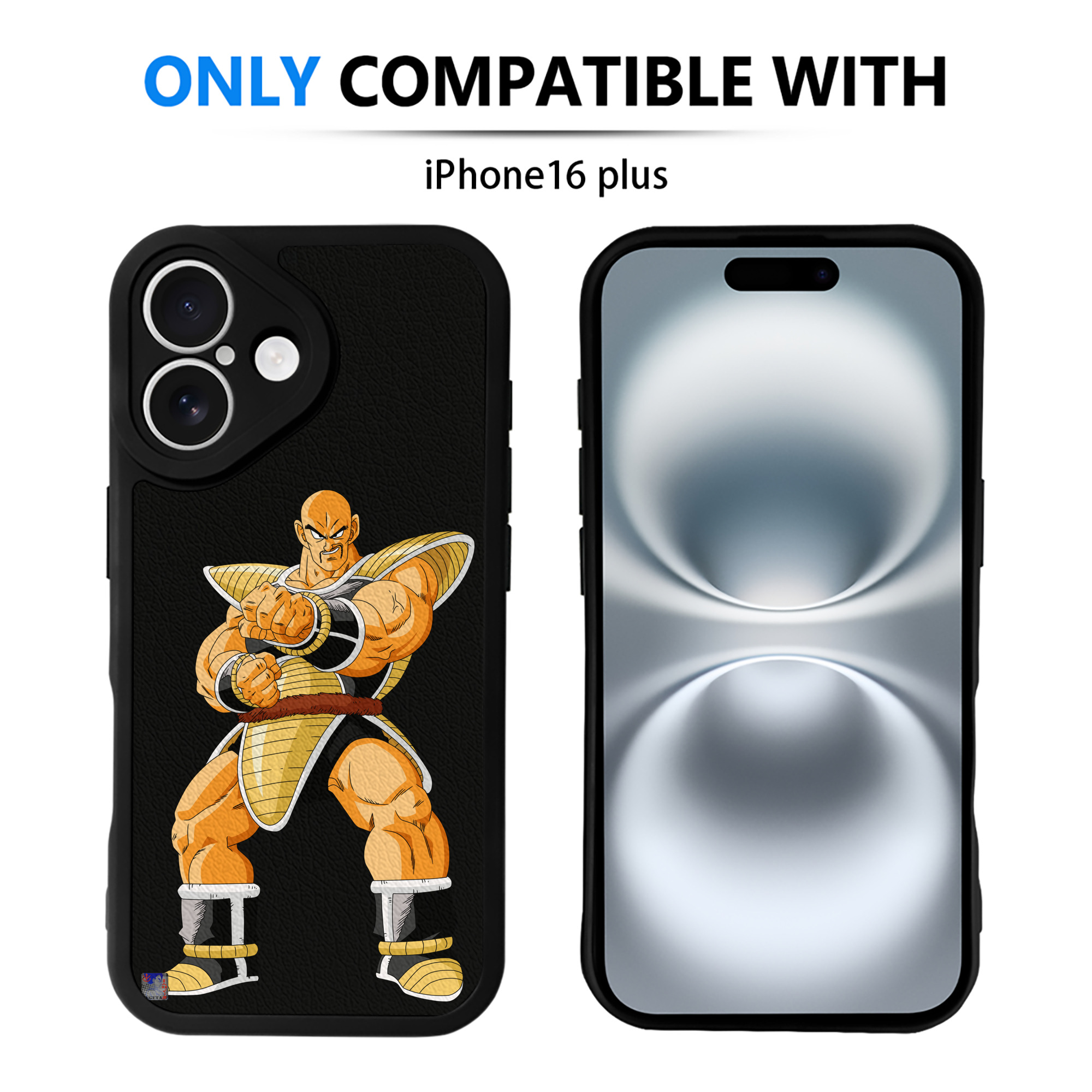 （画像用） ドラゴンボール DRAGON BALL 【iPhone 16シリーズ対応】シリコンスマホケース（レザー調） 材質：シリコン